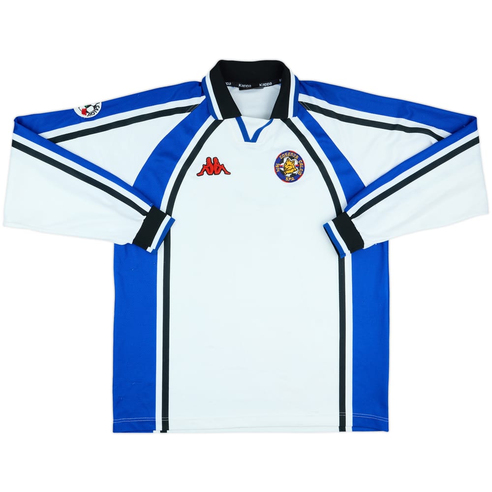 1998-99 Cosenza Match Issue Away L/S Shirt #4