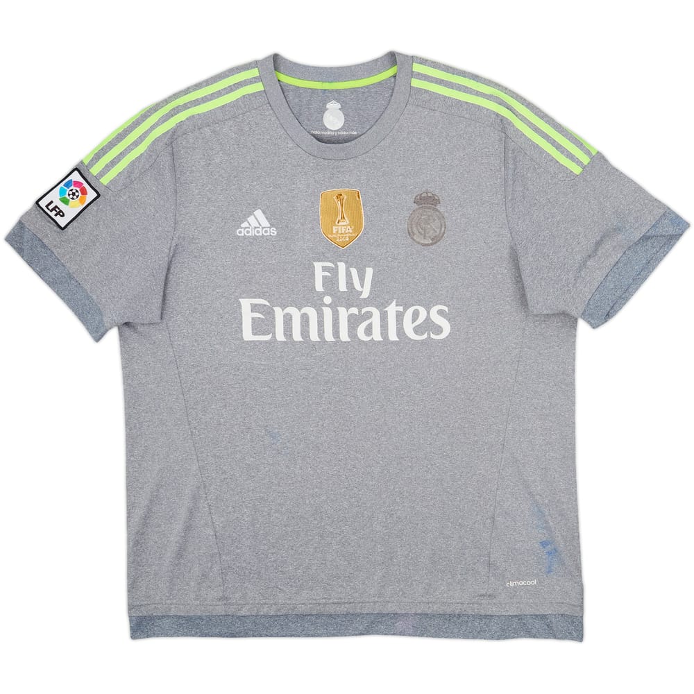 2015-16 Real Madrid Away Shirt - 4/10 - (XL)