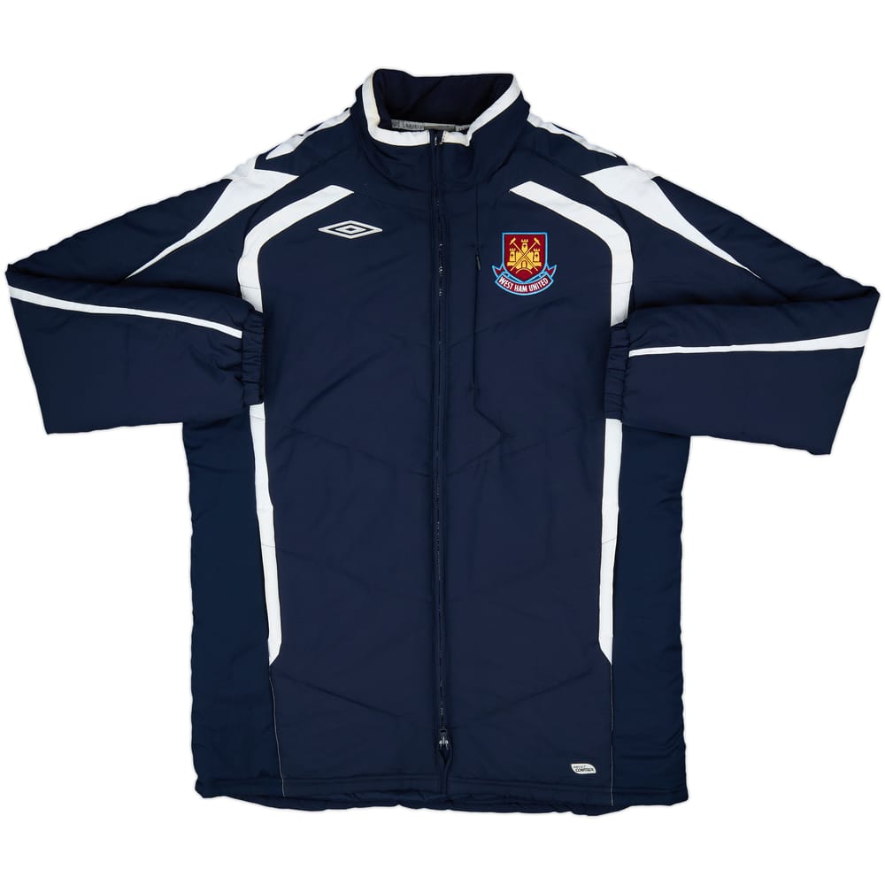 2007-08 West Ham Umbro Padded Bench Coat - 8/10 - (XL)