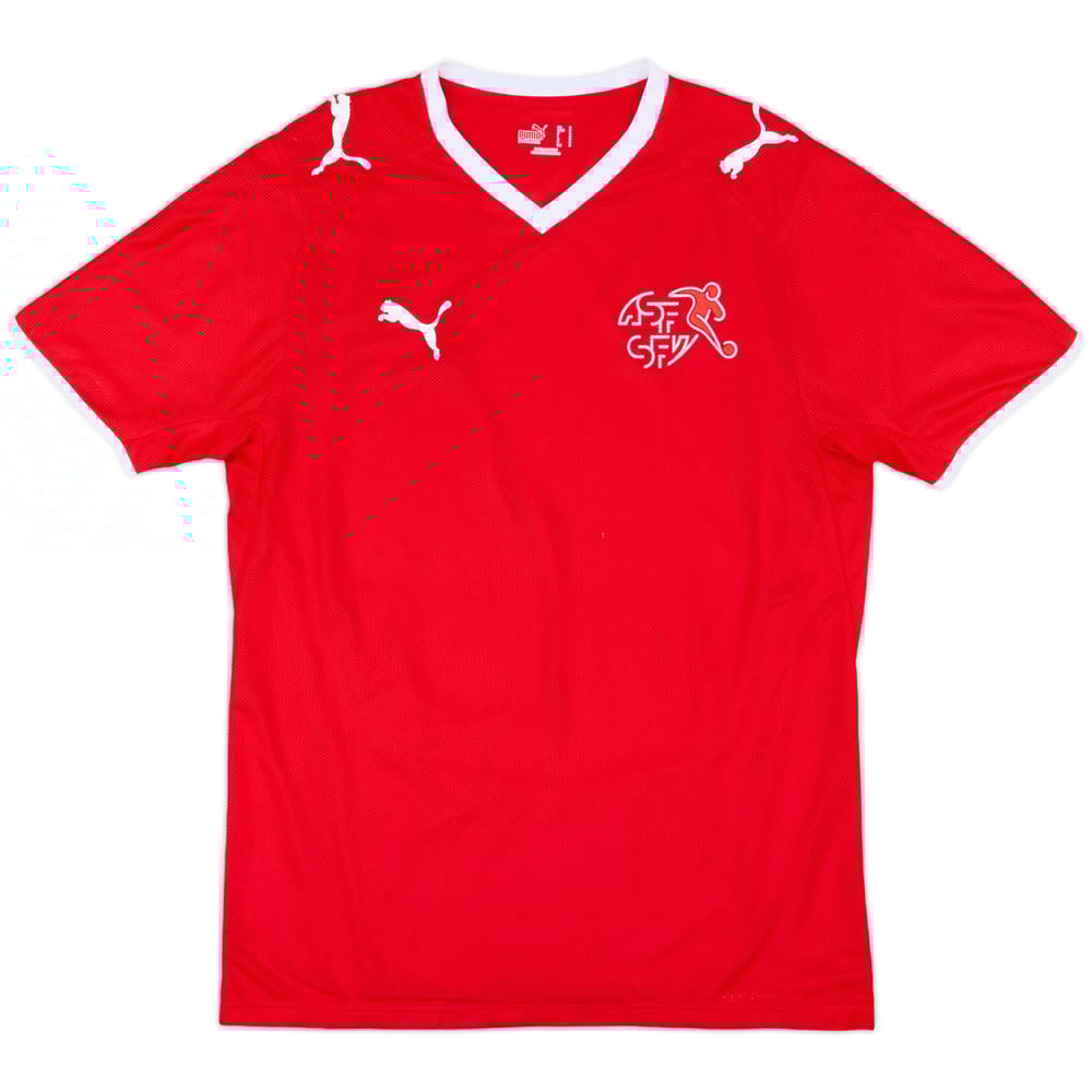2008-10 Switzerland Player Issue Home Shirt - 9/10 - (S)