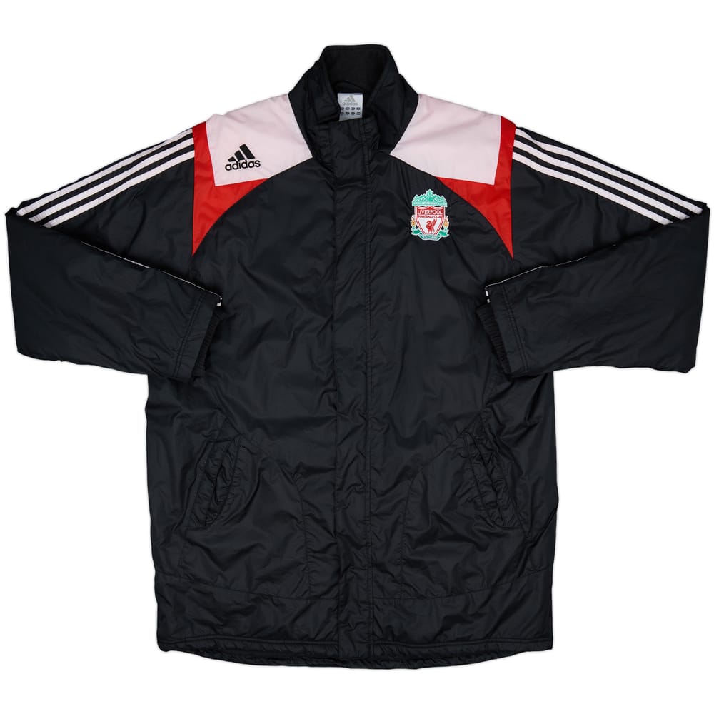 2007-08 Liverpool adidas Padded Bench Coat - 5/10 - (XL)