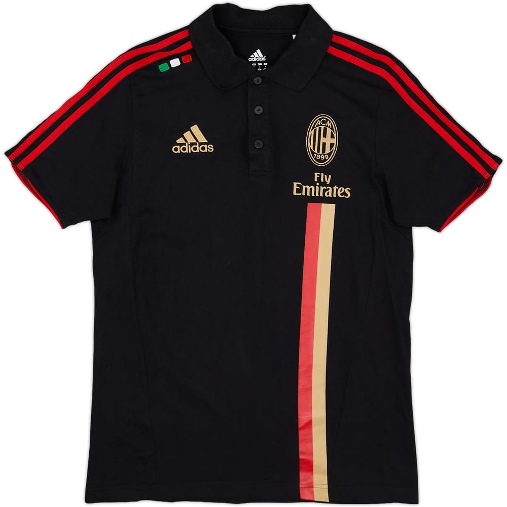2011-12 AC Milan adidas Polo Shirt - 9/10 - (S)