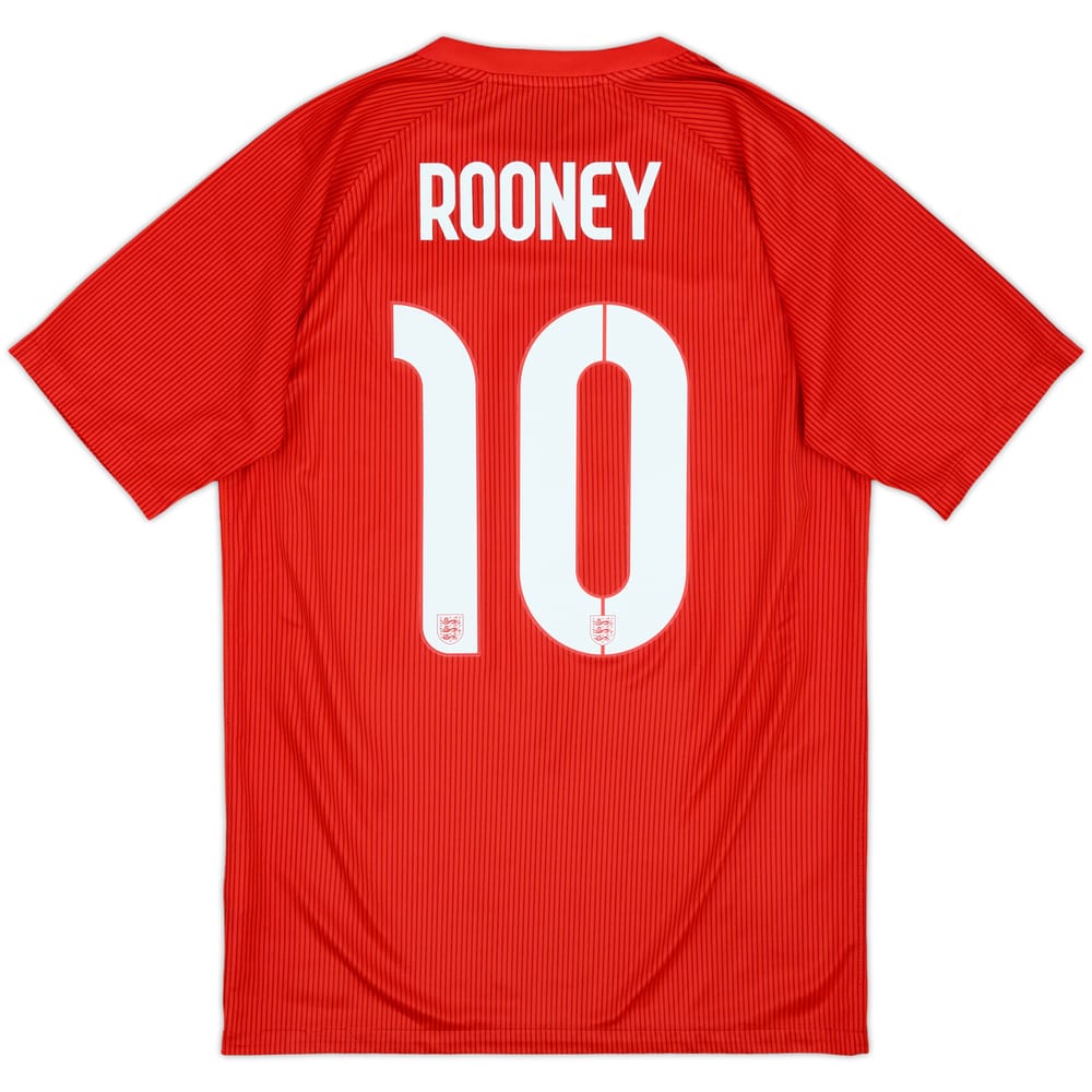 2014-15 England Away Shirt Rooney #10 - 10/10 - (S)