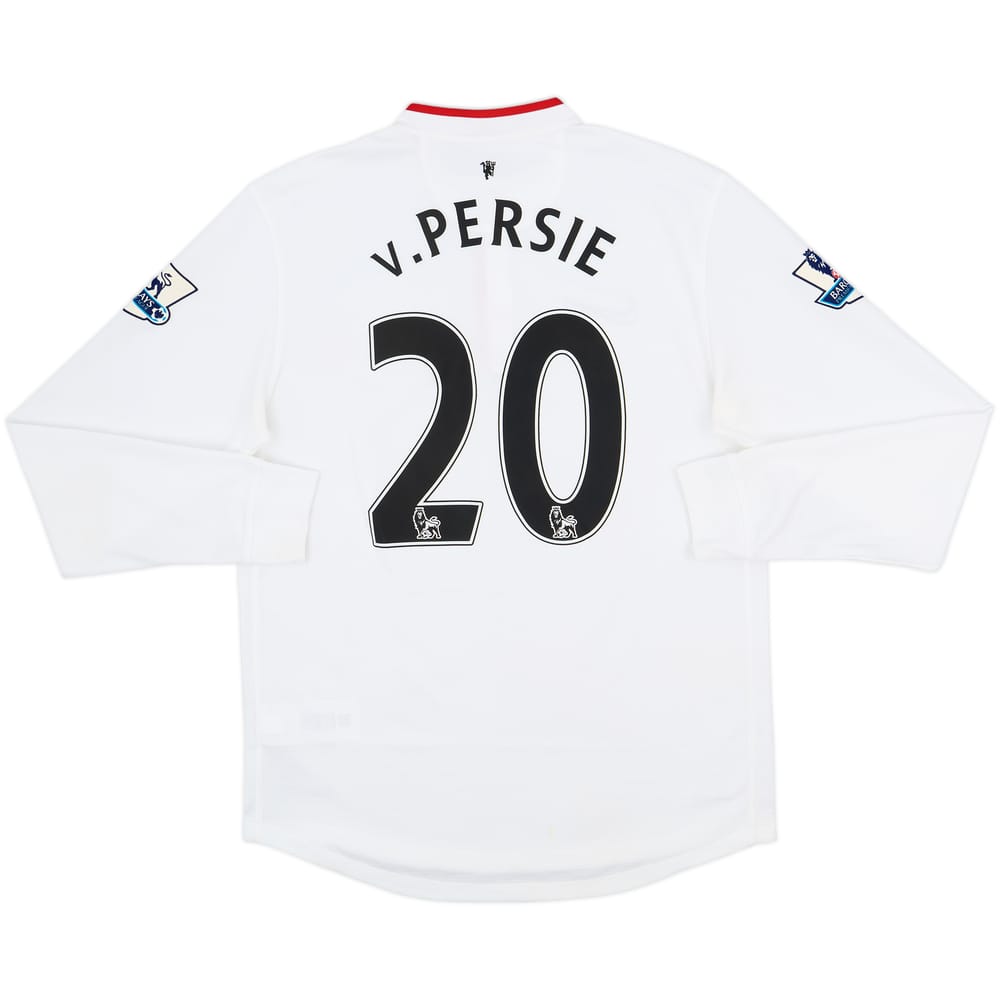 2012-14 Manchester United Away L/S Shirt v.Persie #20 - 8/10 - (M)