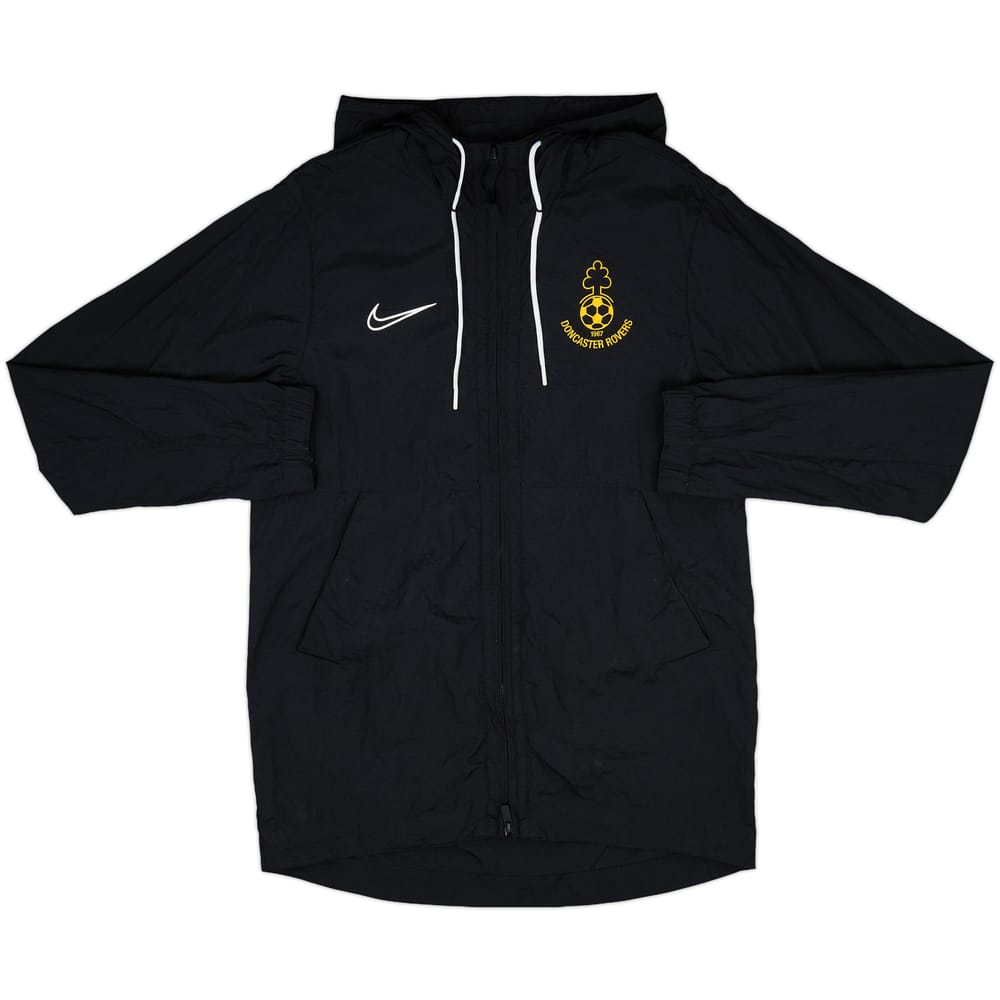 2020-21 Nike Template Hooded Rain Jacket (Doncaster Rovers) - 8/10 - (S)