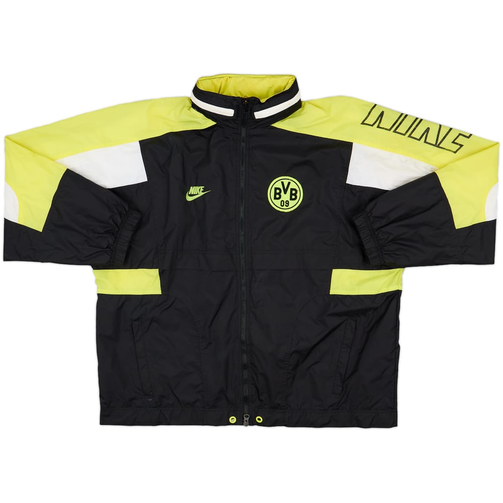 1995-96 Borussia Dortmund Nike Hooded Rain Jacket - 4/10 - (L)