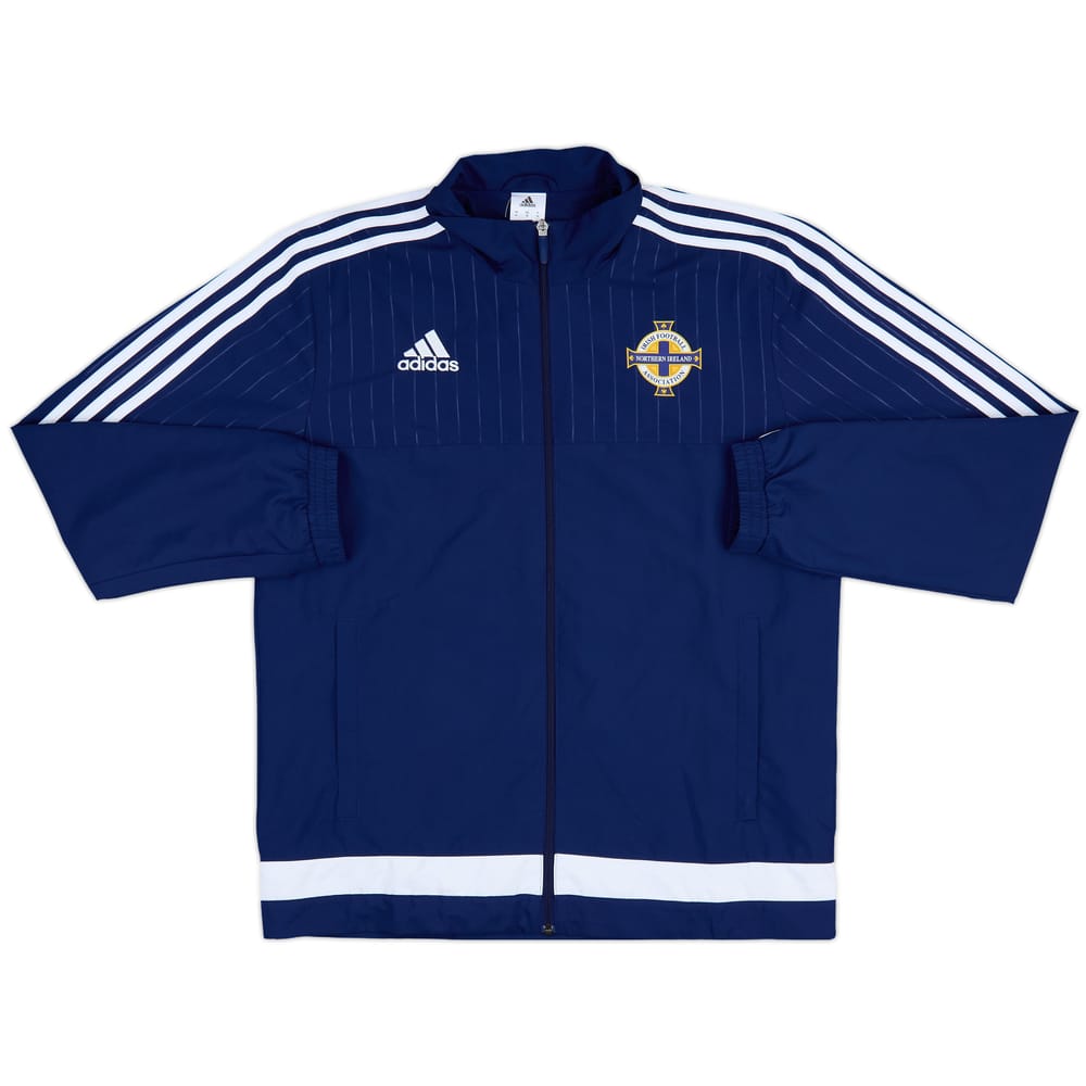 2015-16 Northern Ireland adidas Track Jacket - 8/10 - (M)