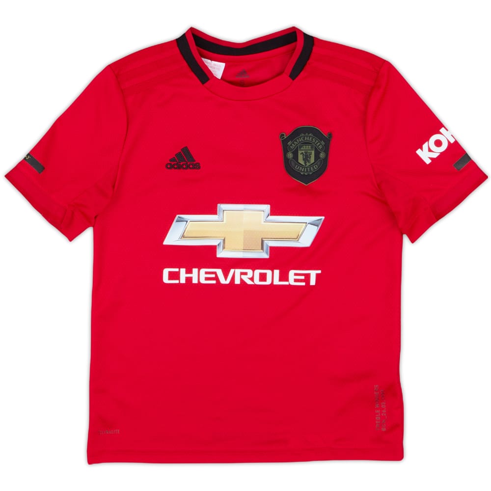 2019-20 Manchester United Home Shirt - 7/10 - (S.Boys)