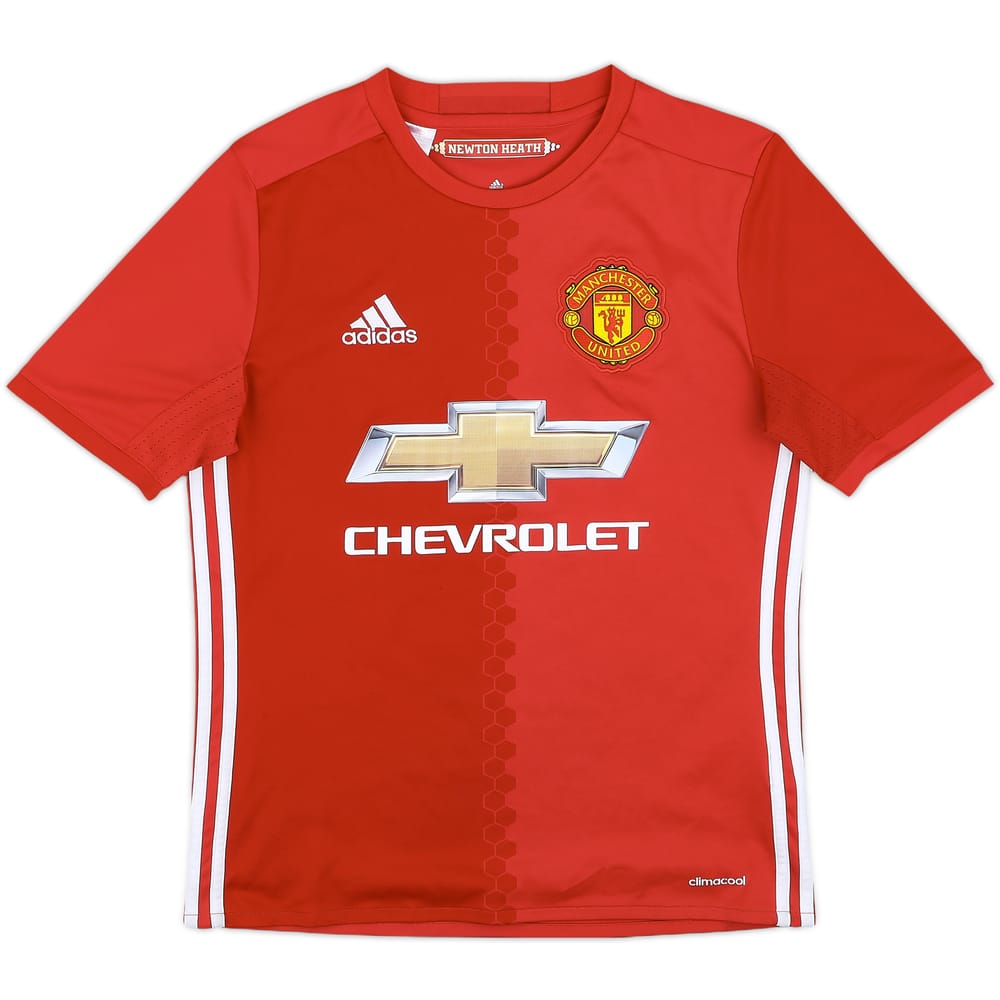 2016-17 Manchester United Home Shirt - 7/10 - (L.Boys)