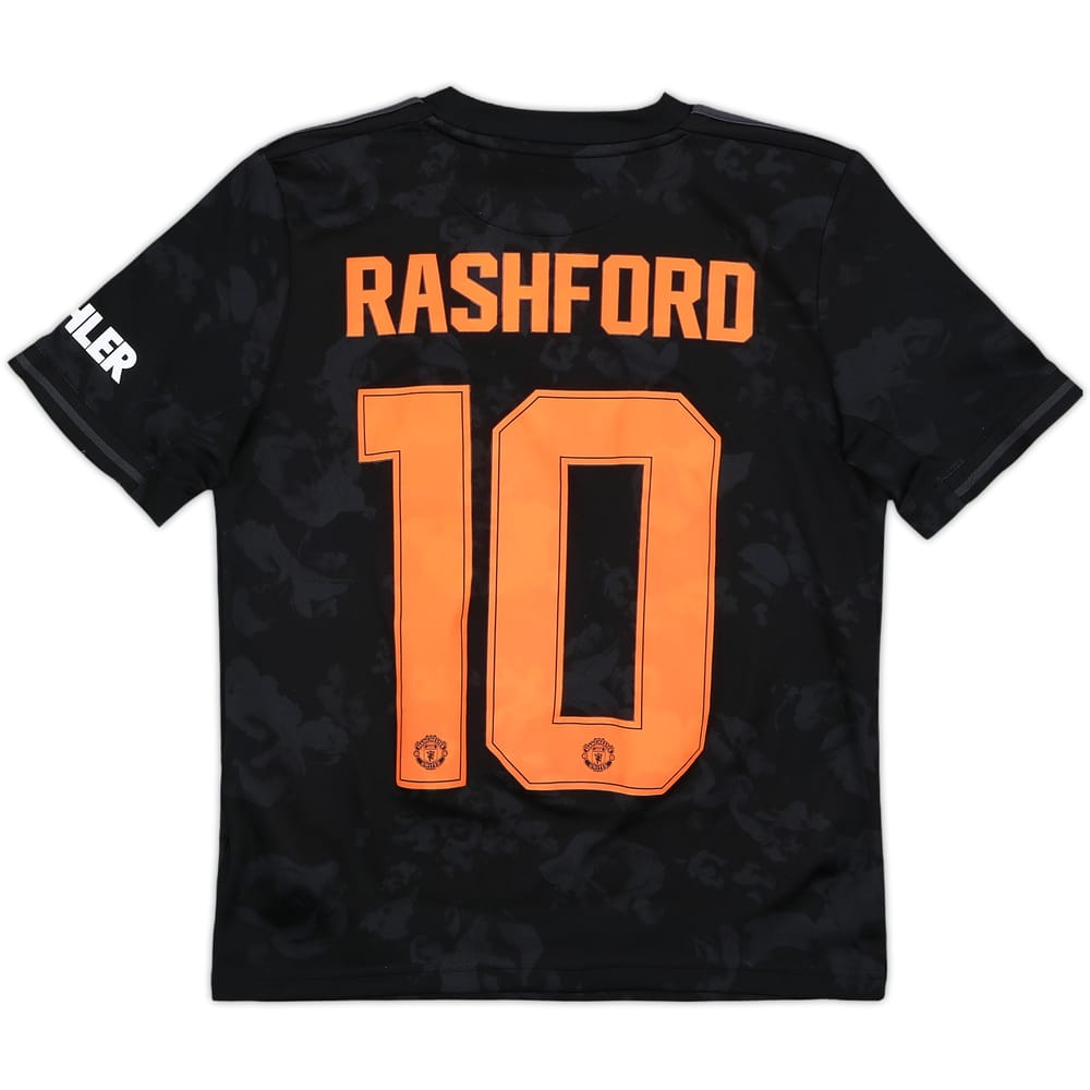 2019-20 Manchester United Third Shirt Rashford #10 - 8/10 - (M.Boys)