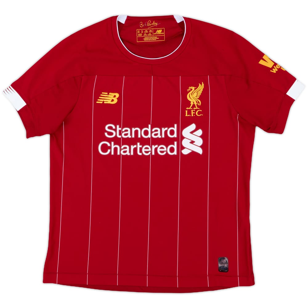 2019-20 Liverpool Home Shirt - 9/10 - (L.Boys)