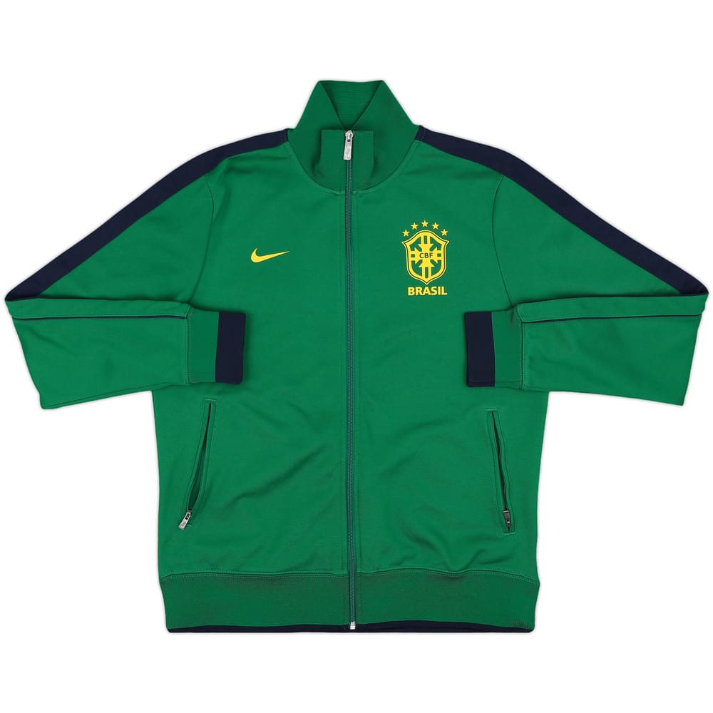 2011-12 Brazil Nike N98 Track Jacket - 9/10 - (L)