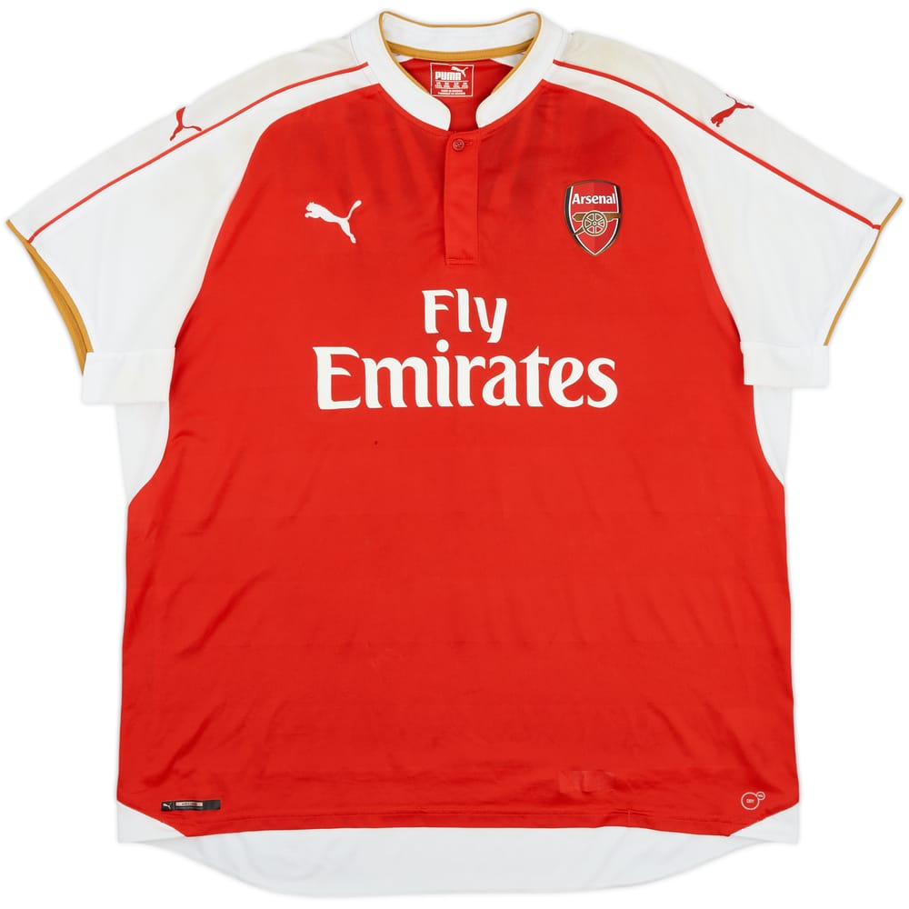 2015-16 Arsenal Home Shirt - 4/10 - (3XL)