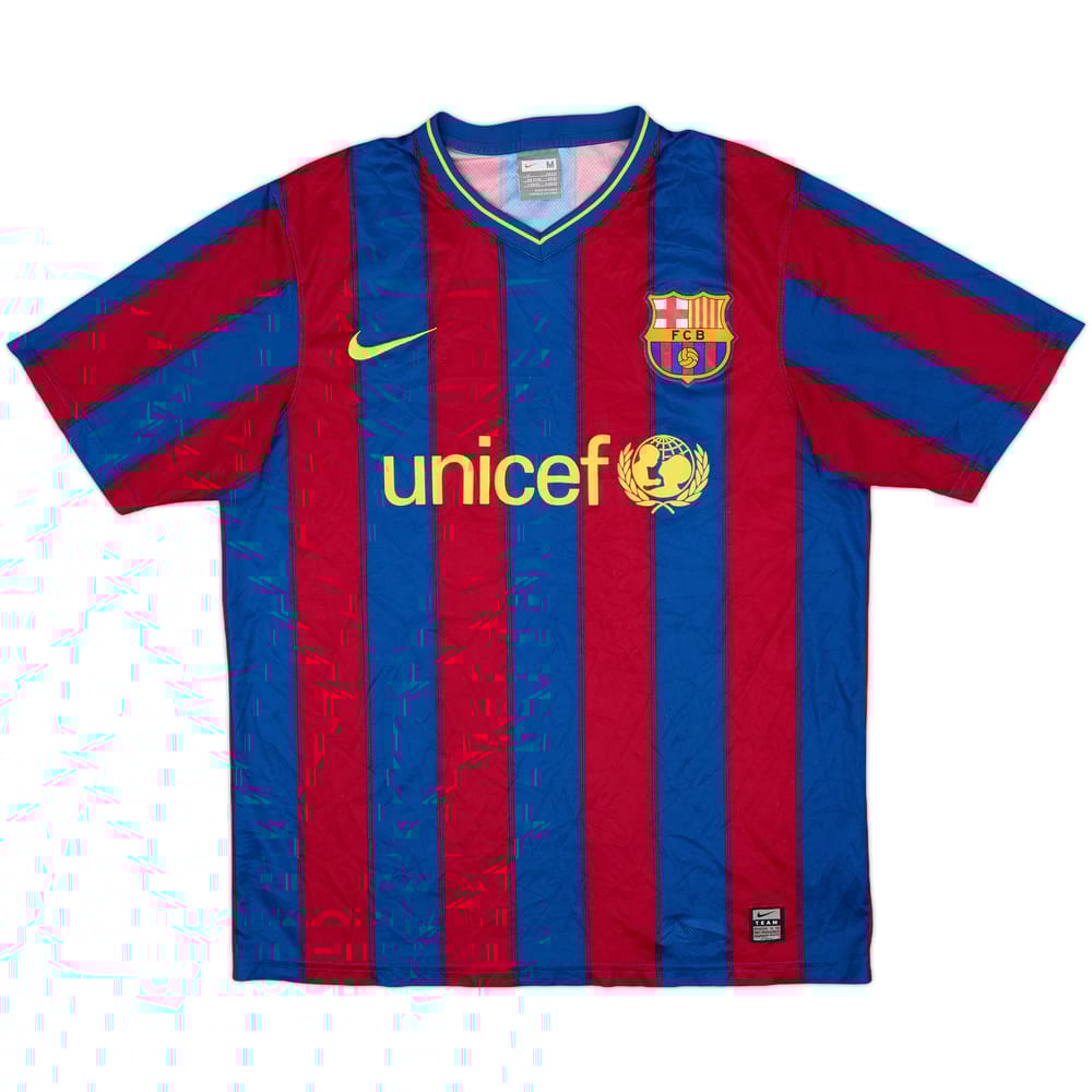 2009-10 Barcelona Basic Home Shirt - 7/10 - (M)