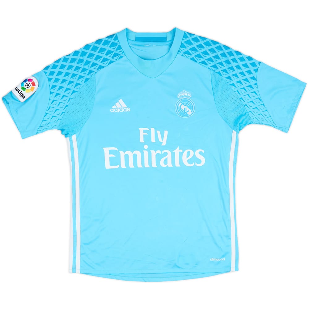 2016-17 Real Madrid GK Shirt - 7/10 - (XL.Boys)
