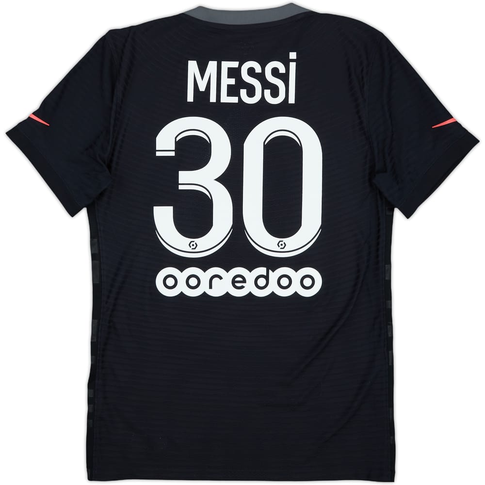 2021-22 Paris Saint-Germain Authentic Third Shirt Messi #30 - 9/10 - (S)