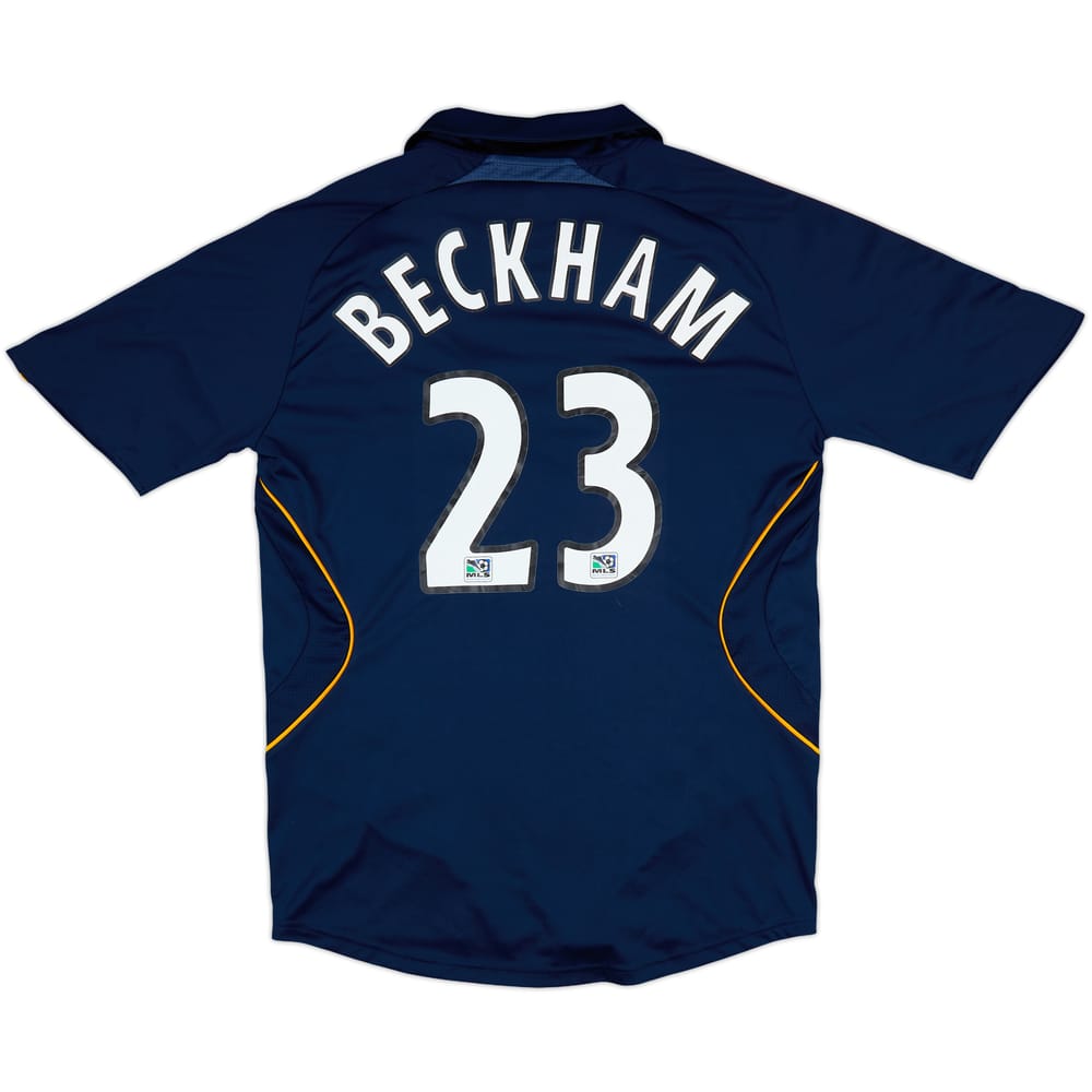 2007-08 LA Galaxy Away Shirt Beckham #23 - 7/10 - (M)