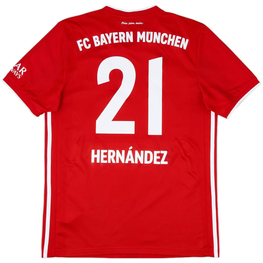 2020-21 Bayern Munich Home Shirt Hernandez #21 - 8/10 - (M)