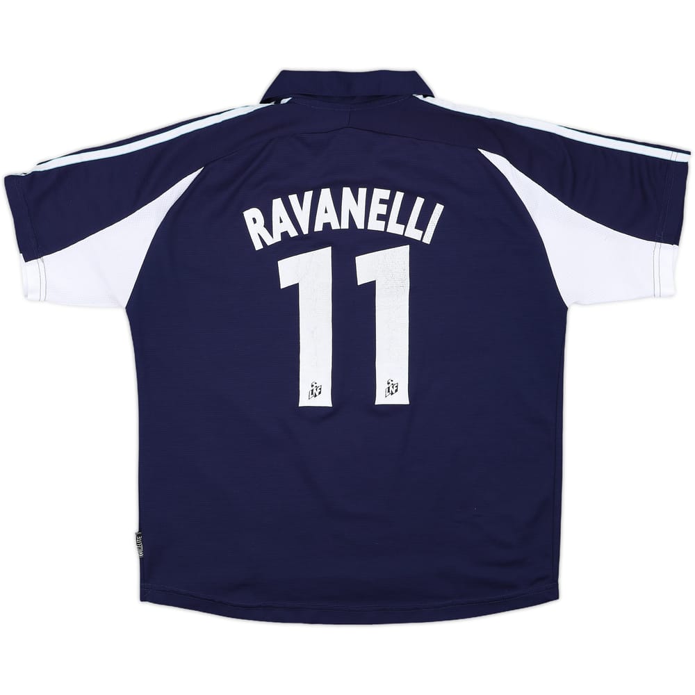 1999-00 Olympique Marseille Away Shirt Ravanelli #11 - 5/10 - (XS)