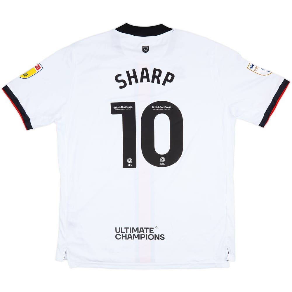 2022-23 Sheffield United Away Shirt Sharp #10 - 7/10 - (4XL)