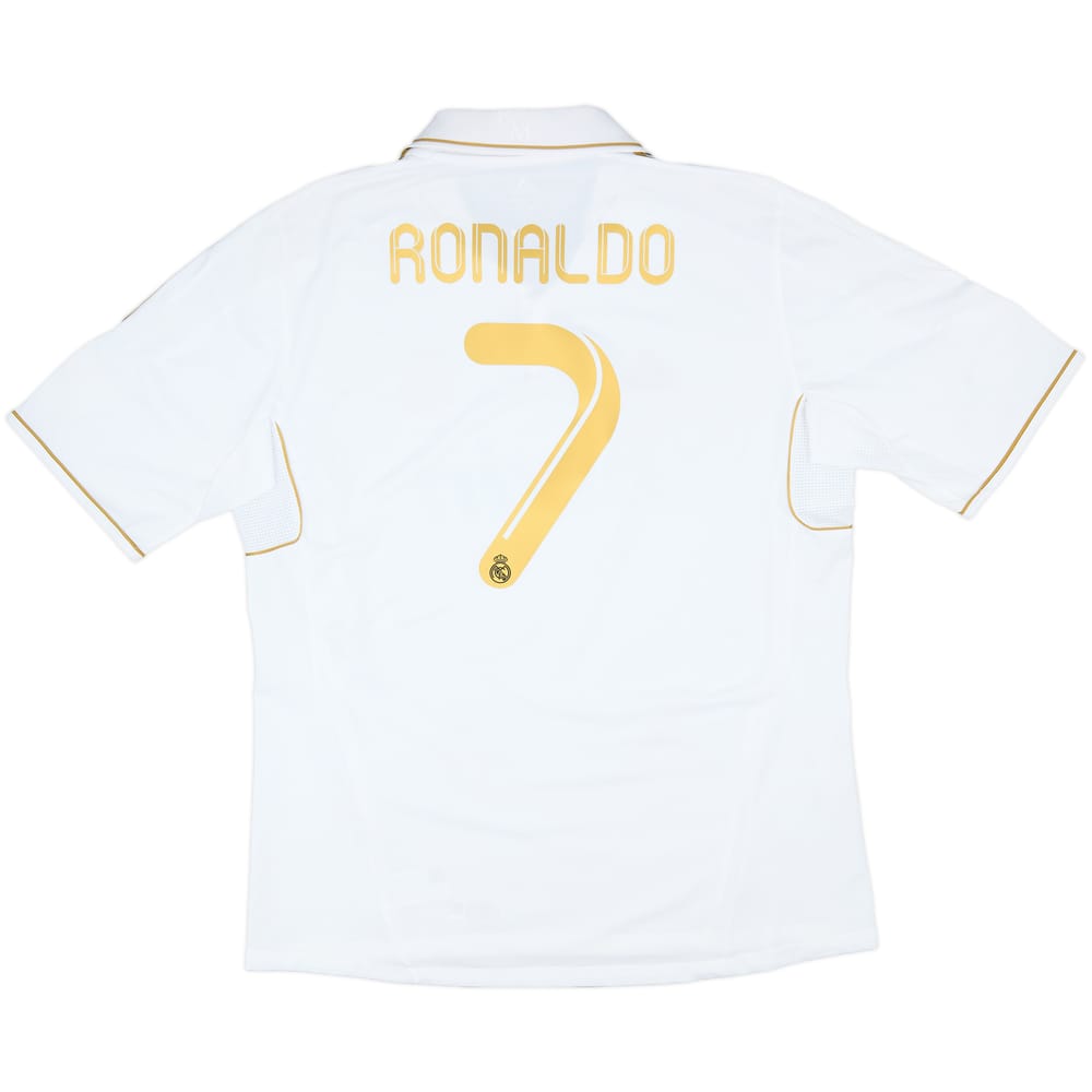 2011-12 Real Madrid Home Shirt Ronaldo #7 - 7/10 - (XL)