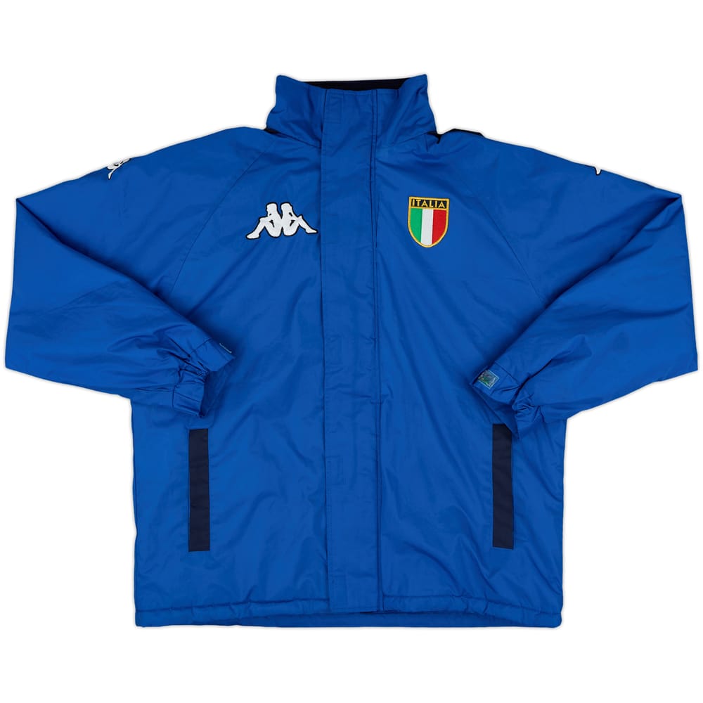 1999-00 Italy Kappa Hooded Rain Jacket - 8/10 - (M)