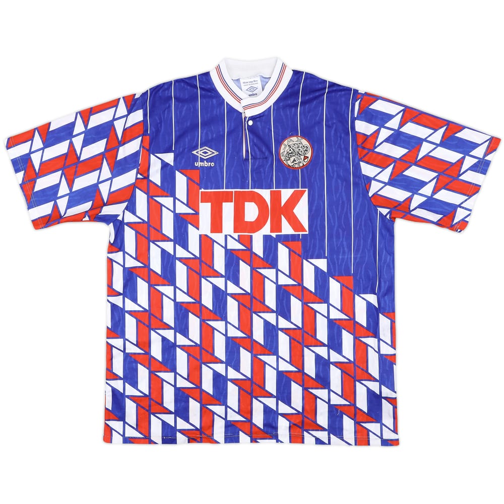 1989-90 Ajax Away Shirt - 7/10 - (L)