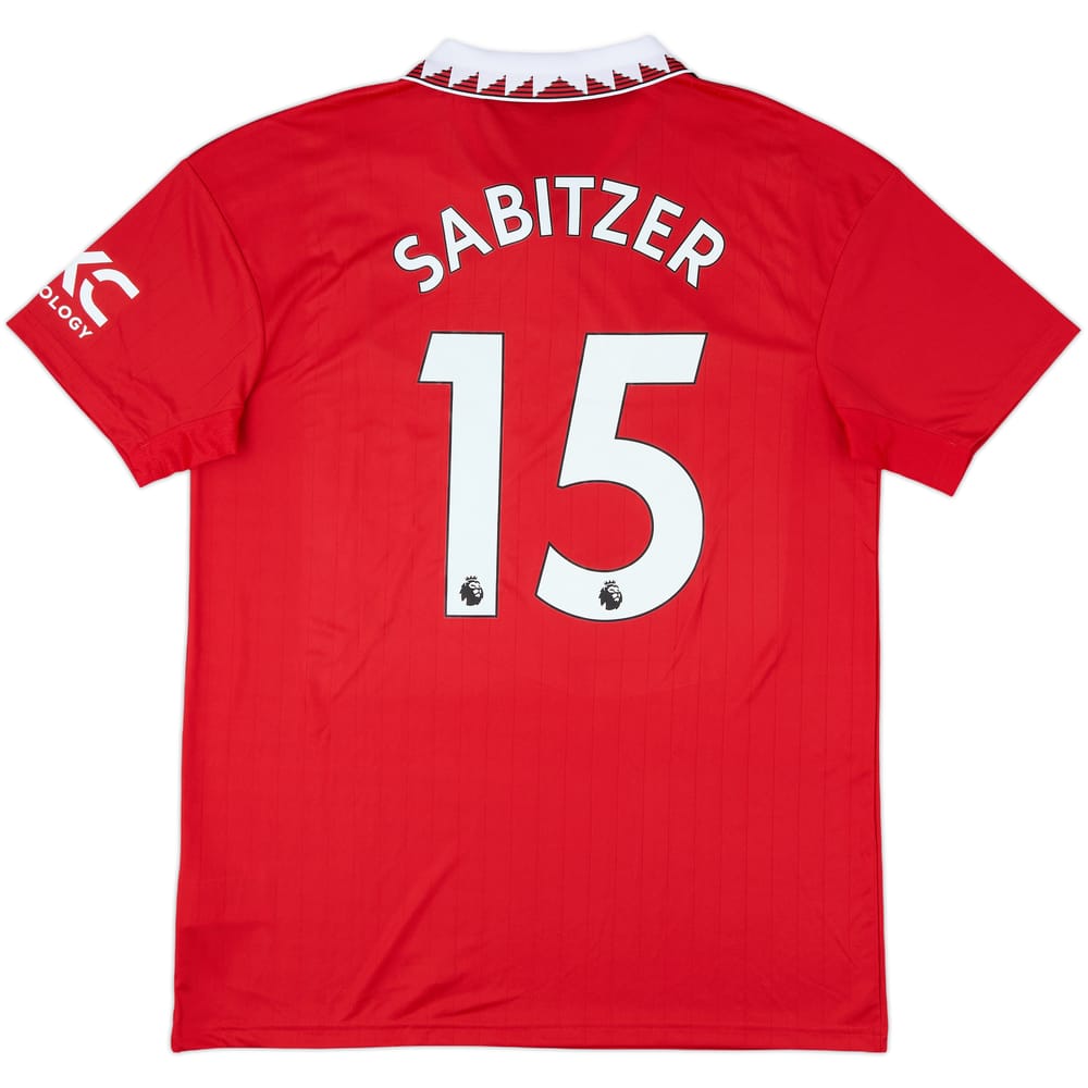 2022-23 Manchester United Home Shirt Sabitzer #15 (L)