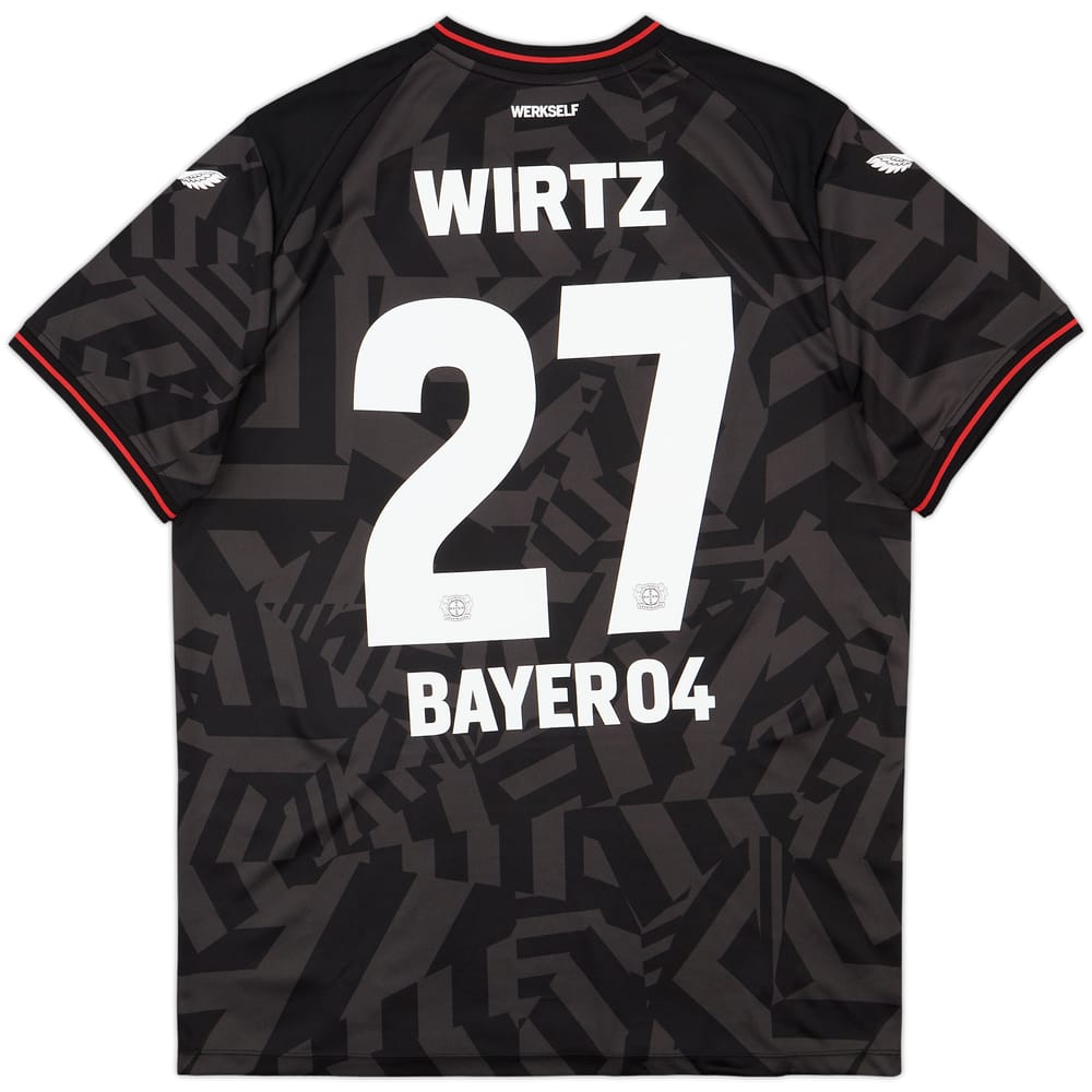 2022-23 Bayer Leverkusen Away Shirt Wirtz #27 - 9/10 - (L)