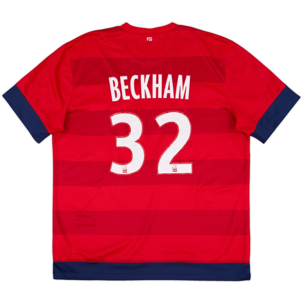 2012-13 Paris Saint-Germain Away Shirt Beckham #32 - 6/10 - (XL)