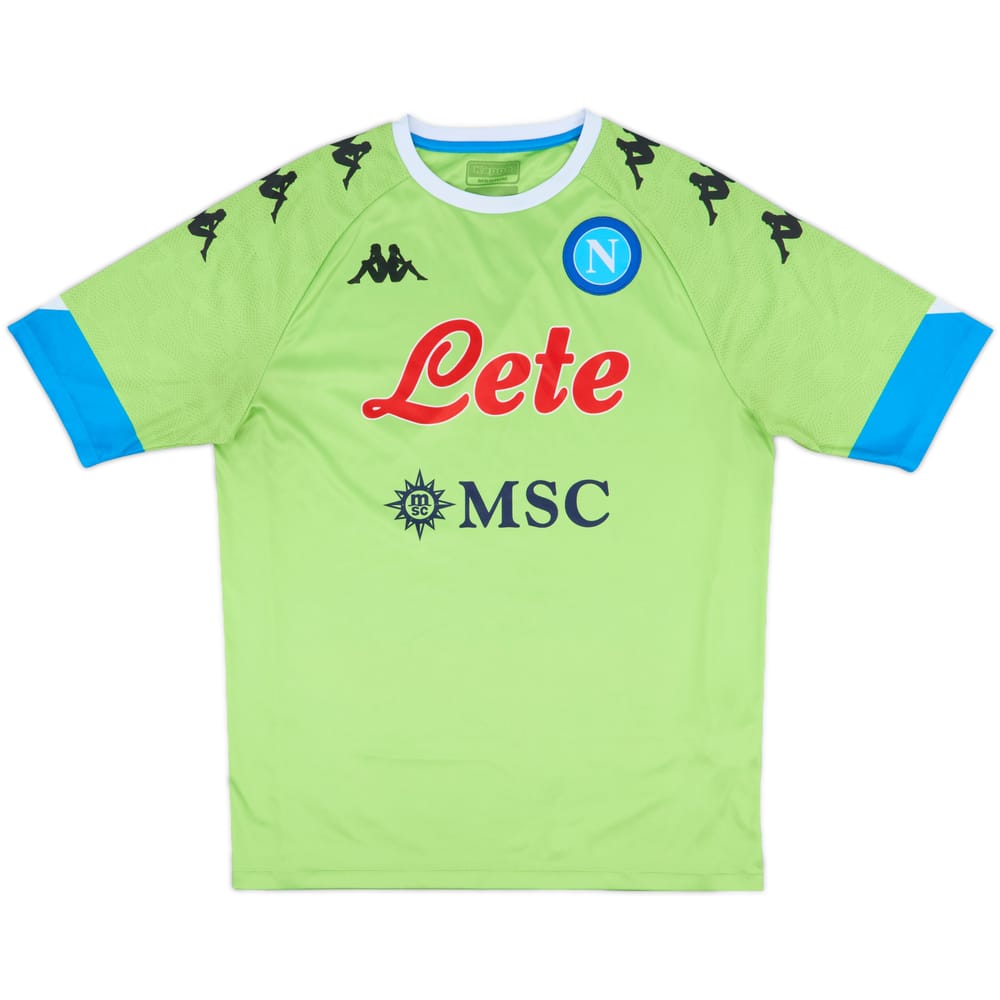 2020-21 Napoli GK S/S Shirt - 8/10 - (M)