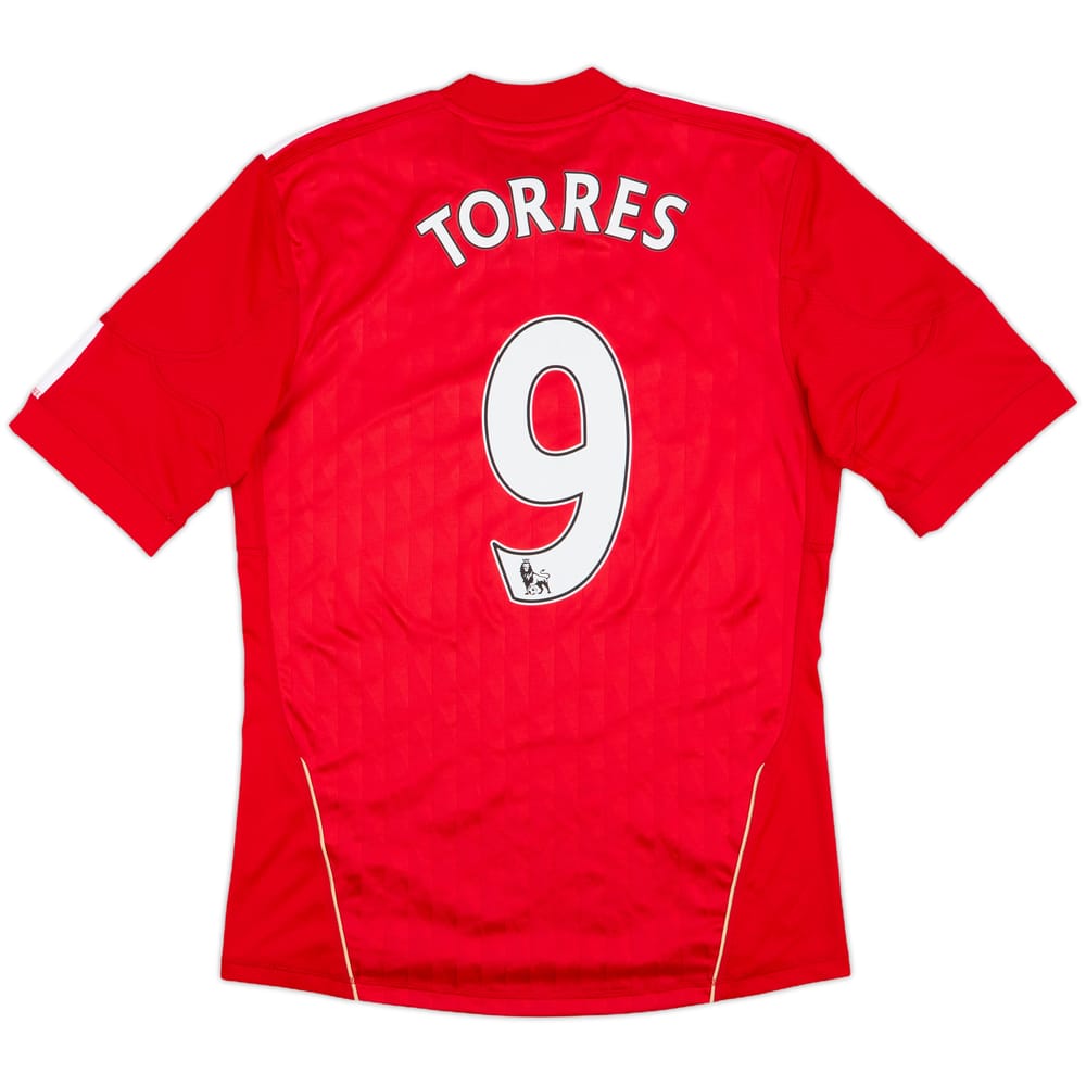 2010-12 Liverpool Home Shirt Torres #9 - 8/10 - (S)