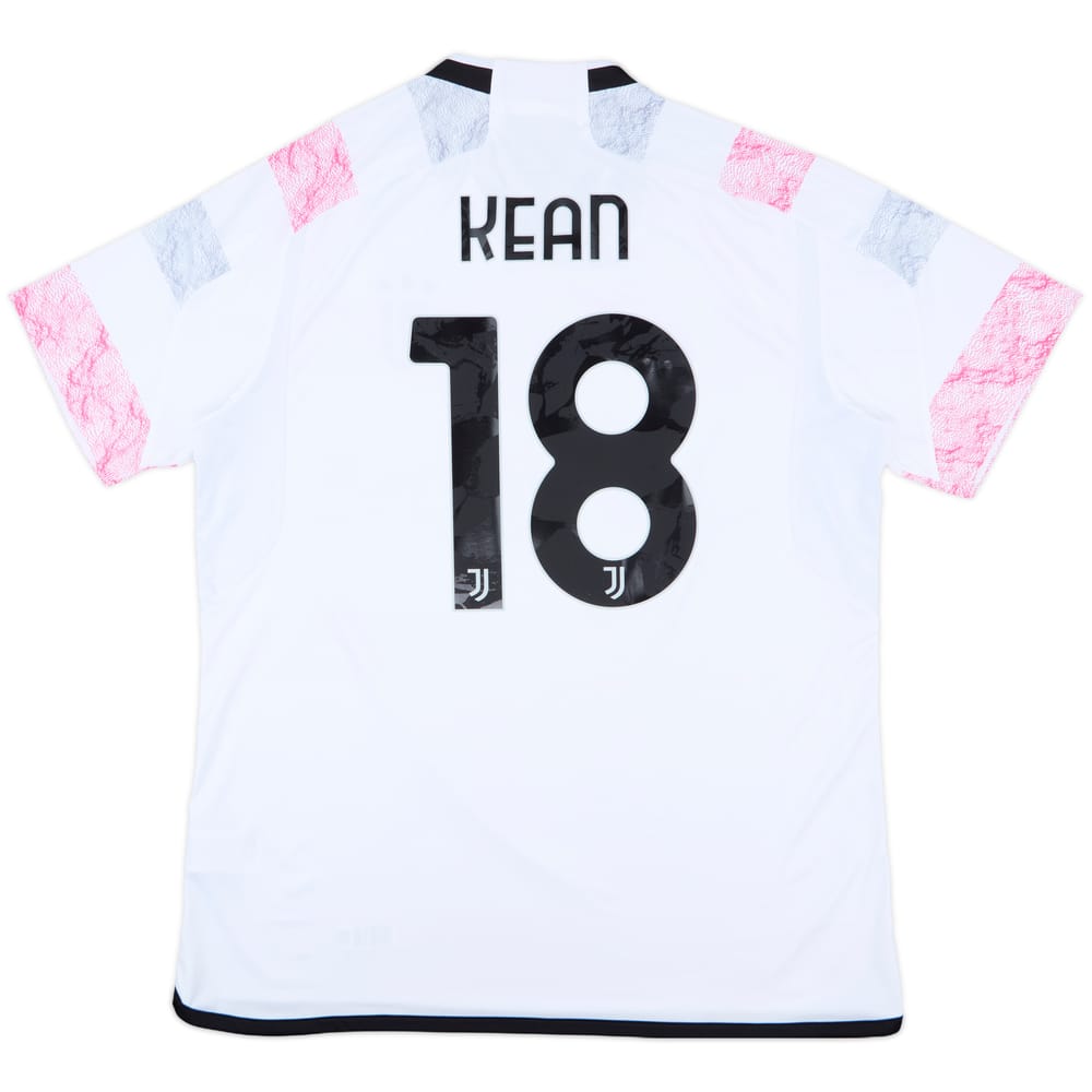 2023-24 Juventus Away Shirt Kean #18 - 8/10 - (XL)