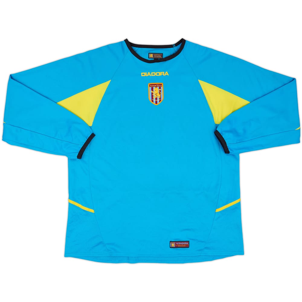 2003-04 Aston Villa GK Shirt - 8/10 - (L)