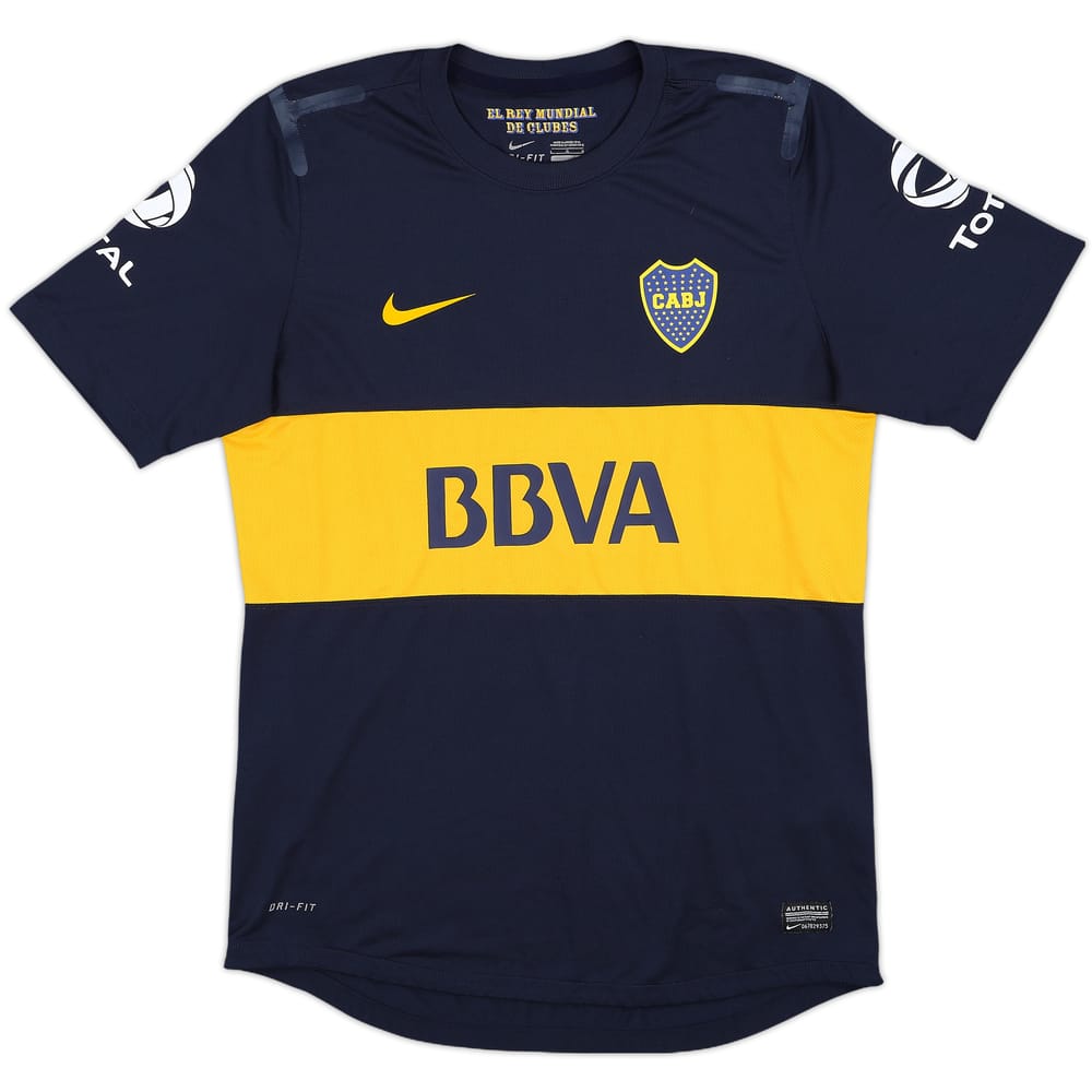 2012-13 Boca Juniors Player Issue Home Shirt - 8/10 - (L)