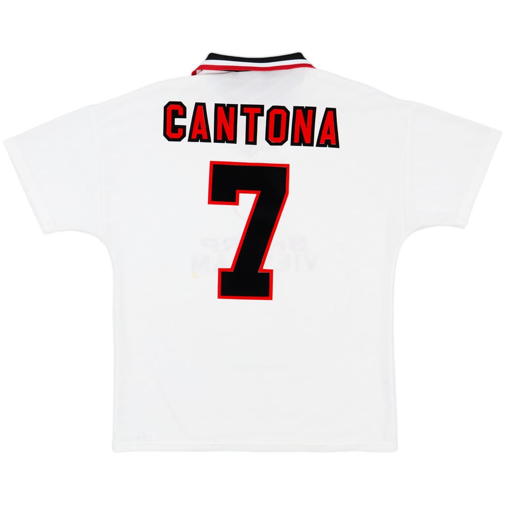 1996-97 Manchester United Away Shirt Cantona #7 - 6/10 - (L)