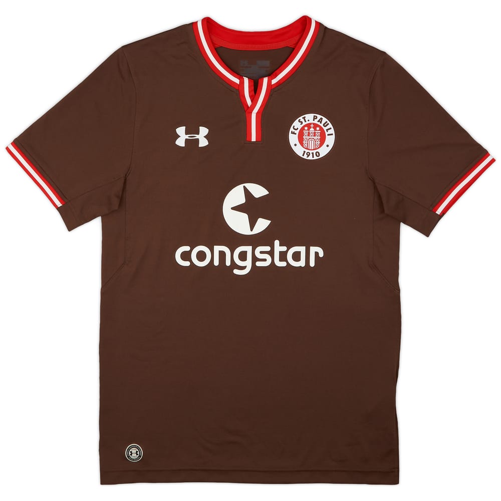 2016-17 St Pauli Home Shirt - 8/10 - (M)