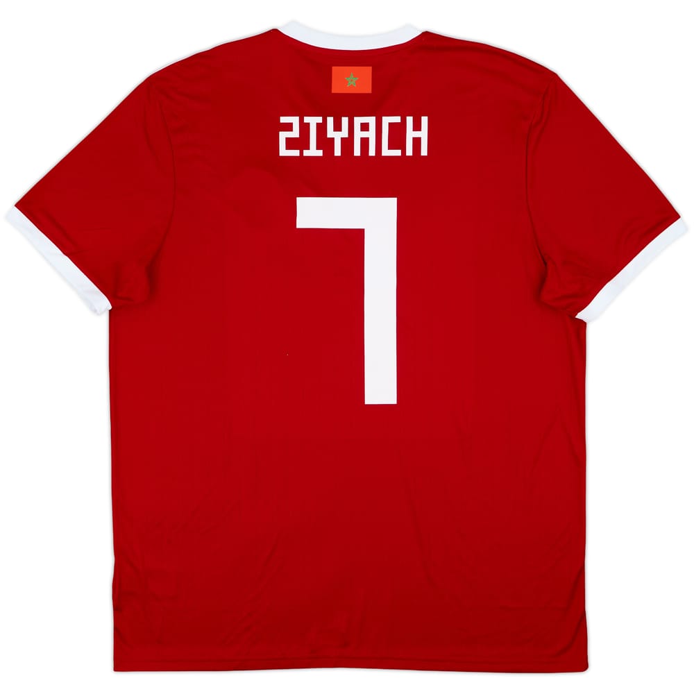 2018-19 Morocco Home Shirt Ziyech #7 - 9/10 - (XL)