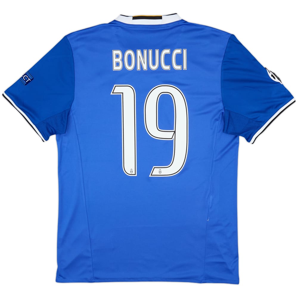 2016-17 Juventus Away Shirt Bonucci #19 - 7/10 - (M)