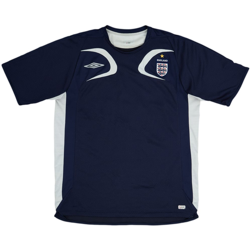 2006-08 England Umbro Training Shirt - 6/10 - (L)