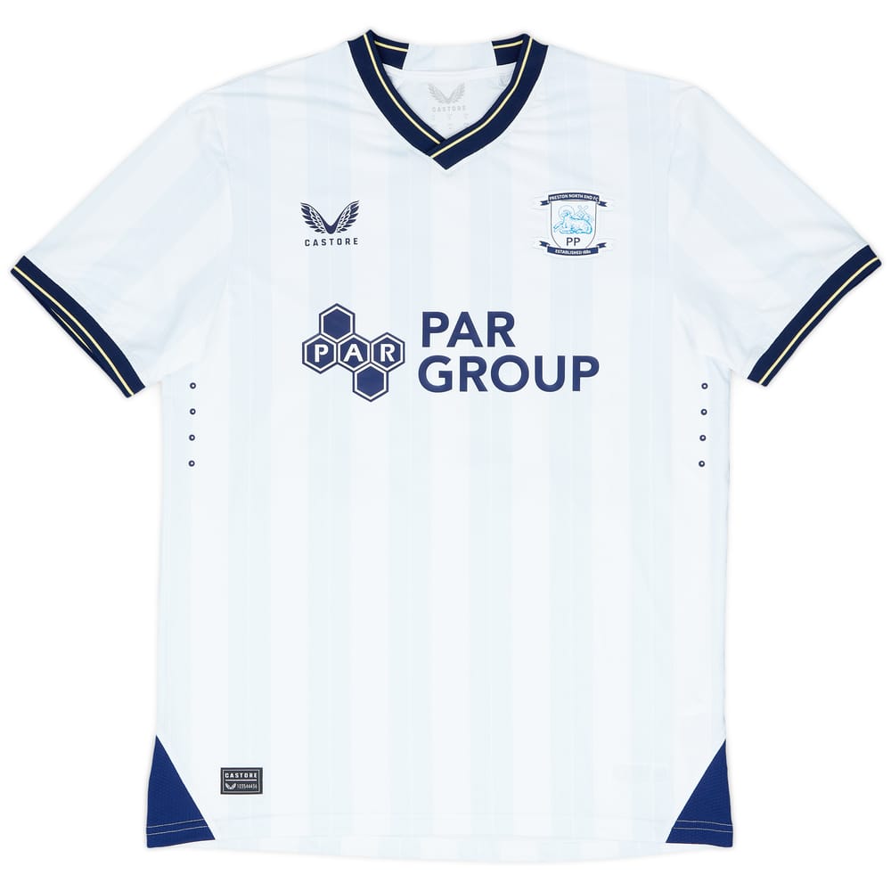 2023-24 Preston North End Match Issue Home Shirt #39
