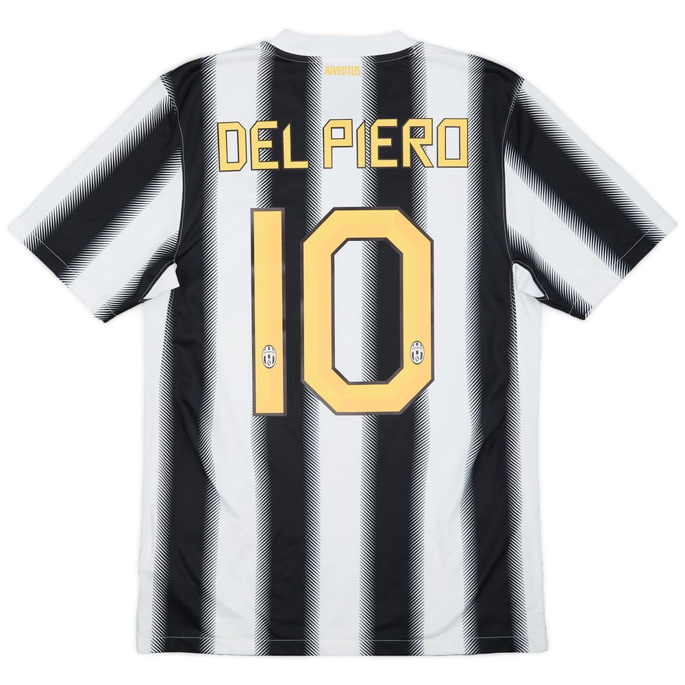 2011-12 Juventus Home Shirt Del Piero #10 - 8/10 - (S)