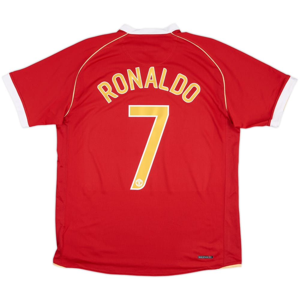 2006-07 Manchester United Home Shirt Ronaldo #7 - 5/10 - (L)