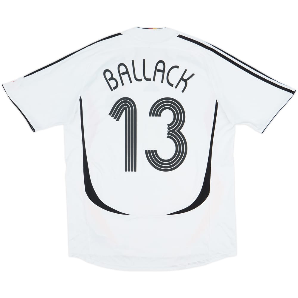 2005-07 Germany Home Shirt Ballack #13 - 6/10 - (L)