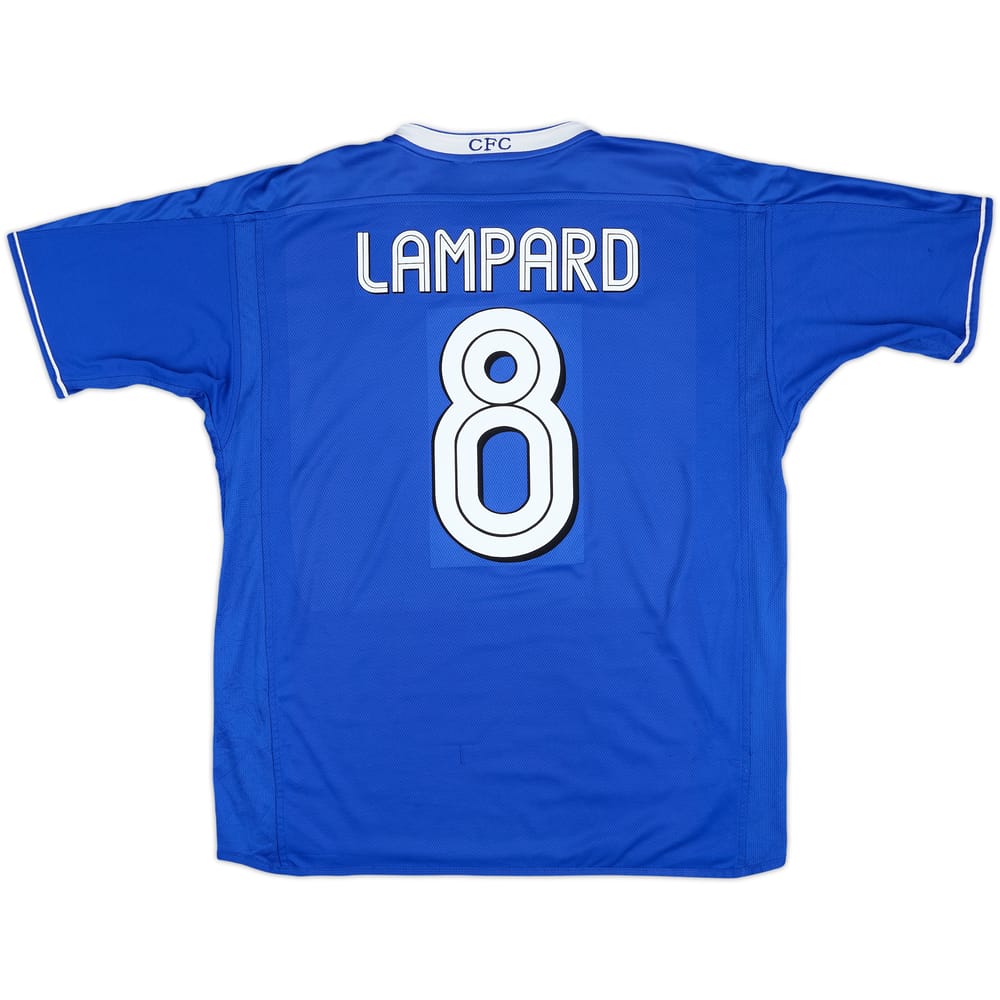 2003-05 Chelsea Home Shirt Lampard #8 - 6/10 - (L)
