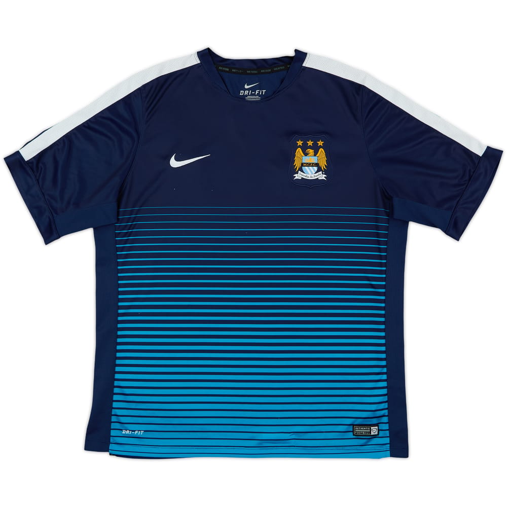 2014-15 Manchester City Nike Training Shirt - 8/10 - (XL)