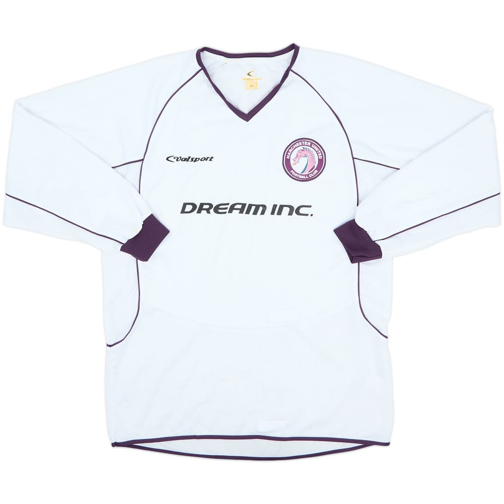 2004-05 Harchester United Away L/S Shirt - 6/10 - (L)