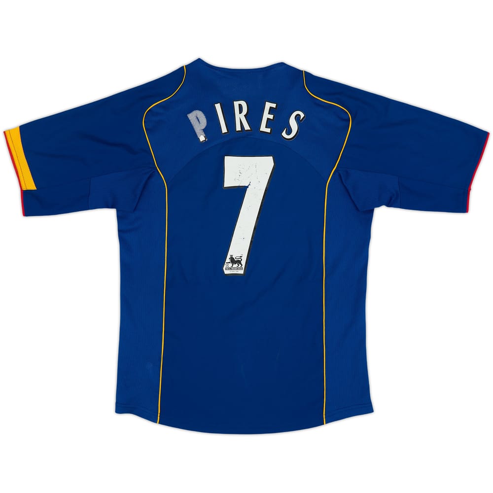 2004-06 Arsenal Away Shirt Pires #7 - 4/10 - (S)