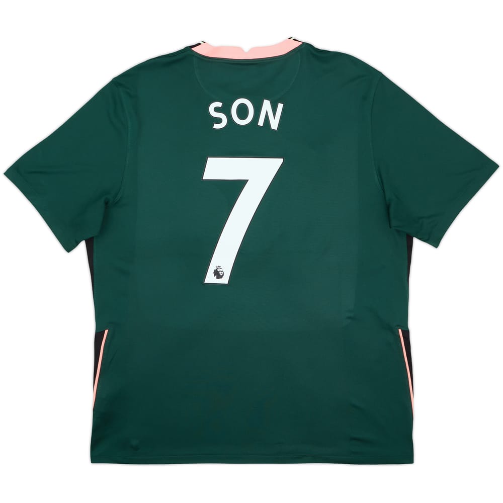 2020-21 Tottenham Away Shirt Son #7 - 8/10 - (XL)