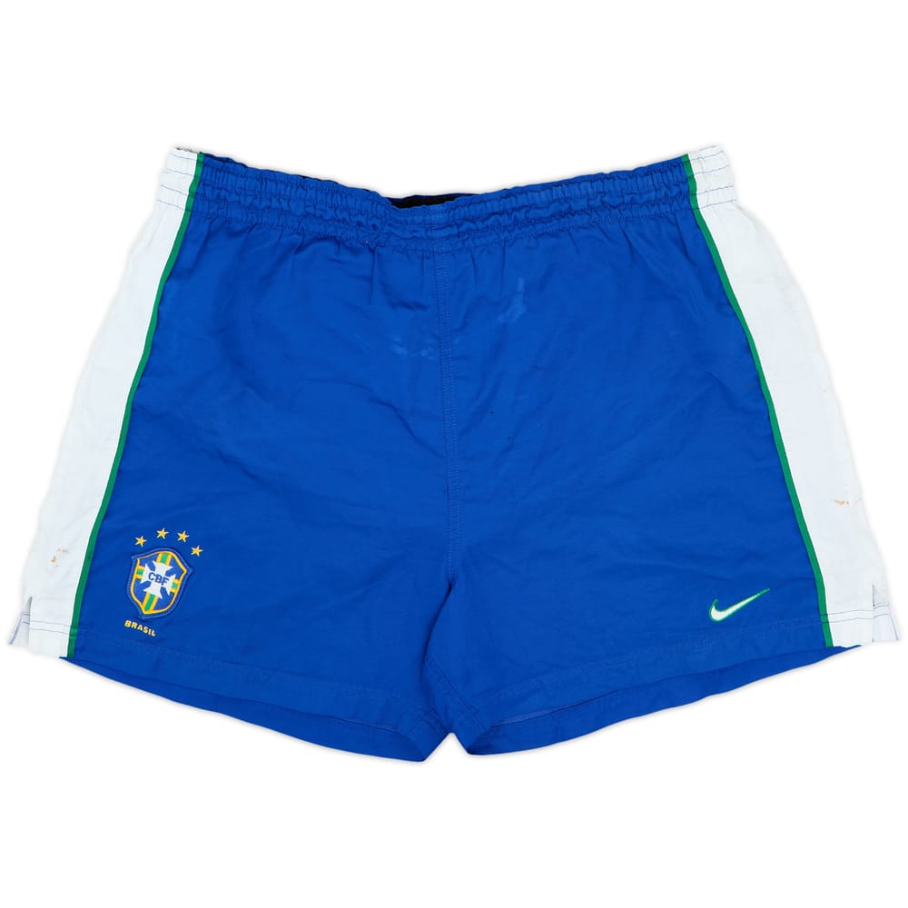 1998-00 Brazil Home Shorts - 5/10 - (L)